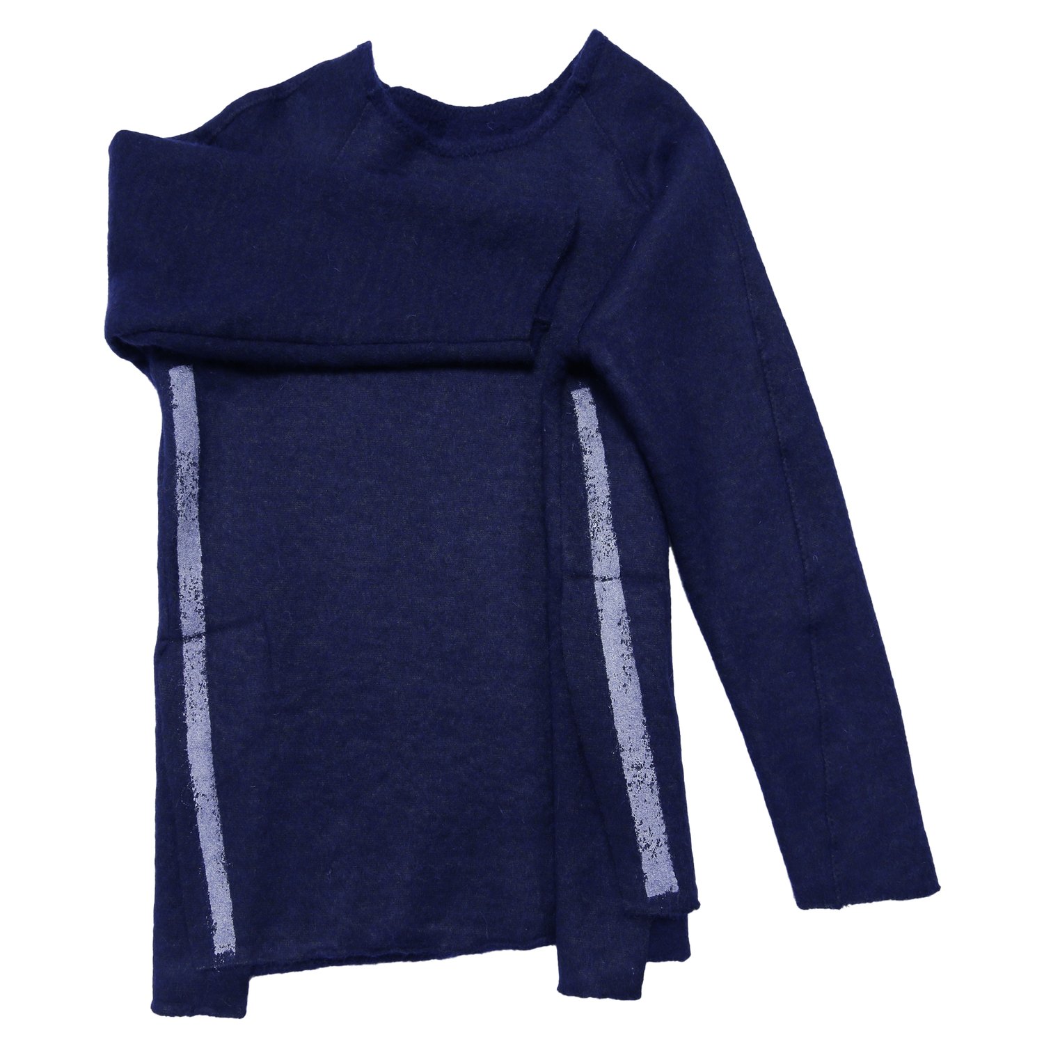 Image of REVERSIBLE FELT WOOL SWEATER, INTERIOR PAINT HHF024_01_020_094