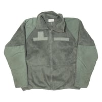 Image 1 of Vintage US Military Issue Fleece Jacket - Alpha Green