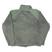 Image 2 of Vintage US Military Issue Fleece Jacket - Alpha Green