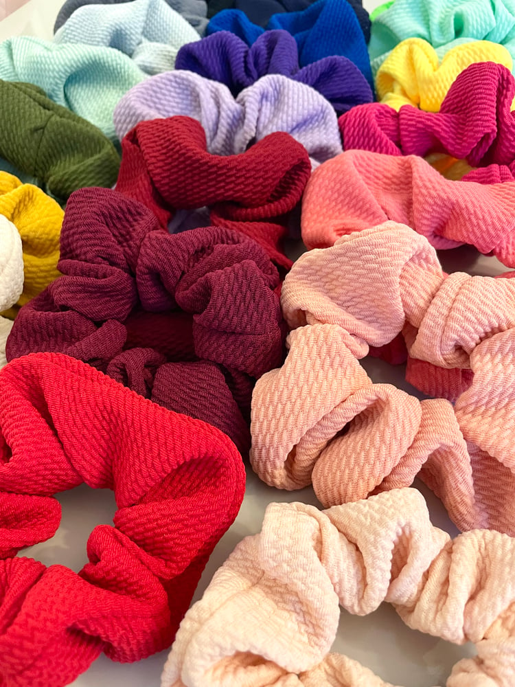 Image of Fabric scrunchies