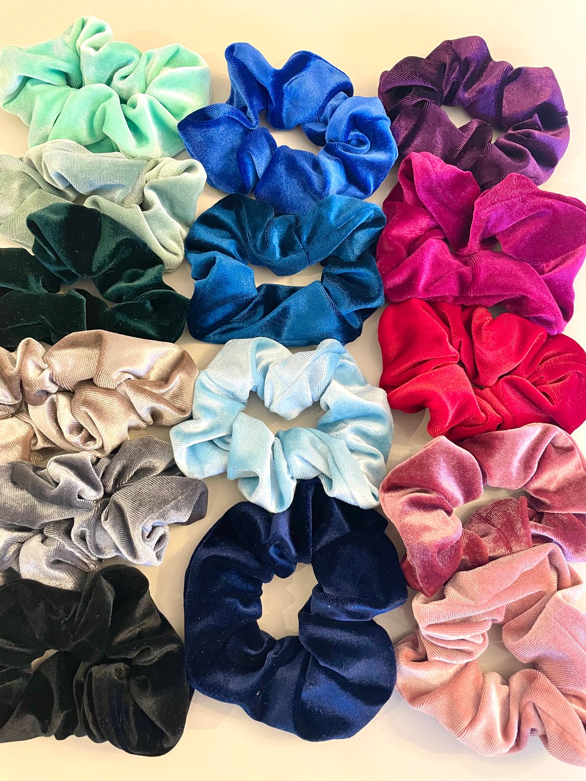 Image of Velvet scrunchies