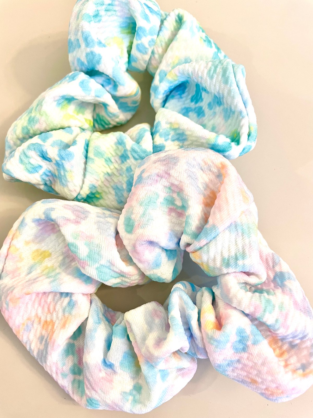 Image of Rainbow scrunchies