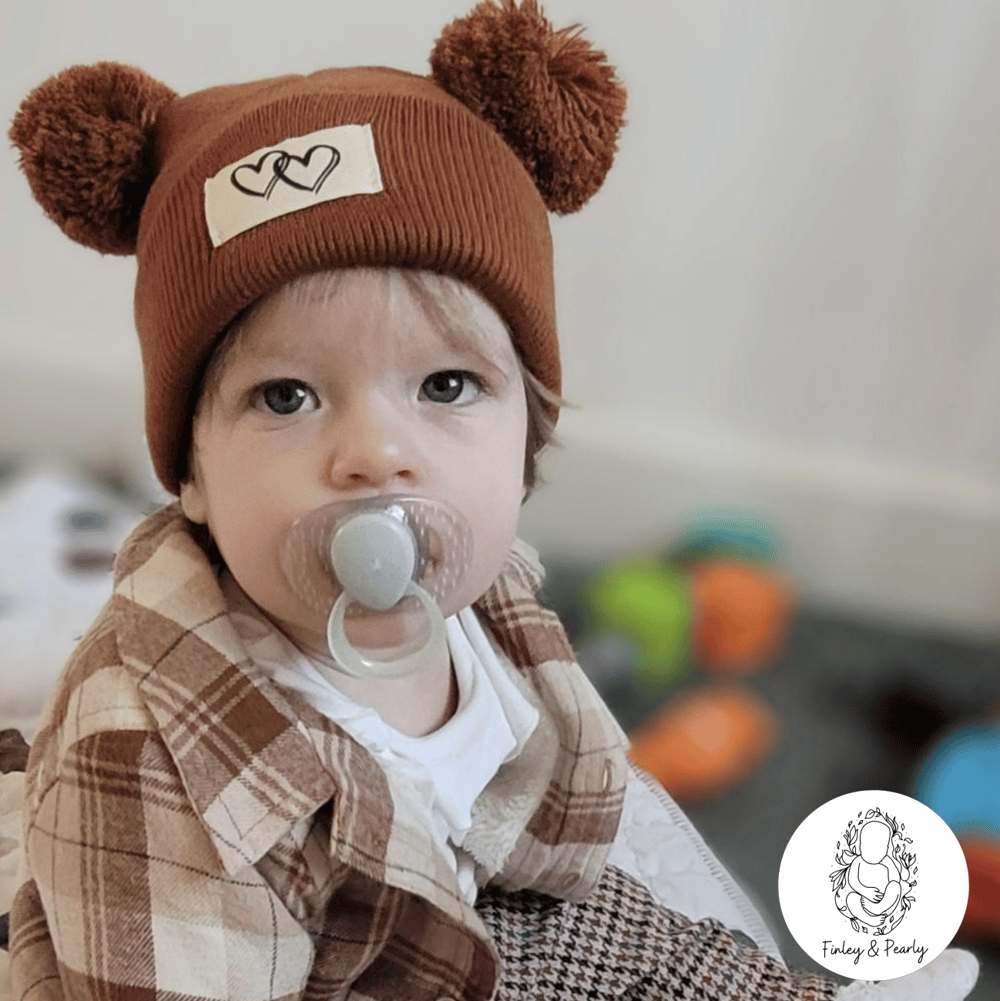 HAT: Pom Pom Heart