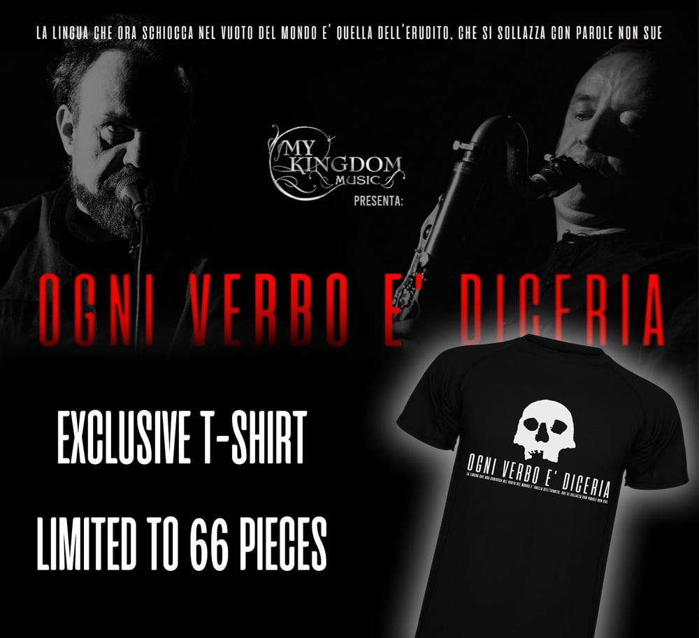 OGNI VERBO E' DICERIA "Ogni Verbo E' Diceria" LP / T-SHIRT