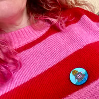Image 3 of Dry Robe W*nker enamel pin badge