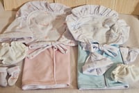 Image 1 of Medium doll wrap blanket set for 12"/30cm Dolls ONLY clothes sets NO Doll