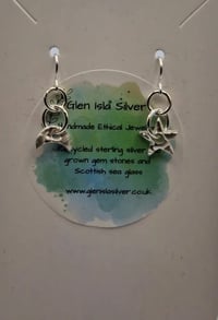 Image 2 of Star and moon earrings