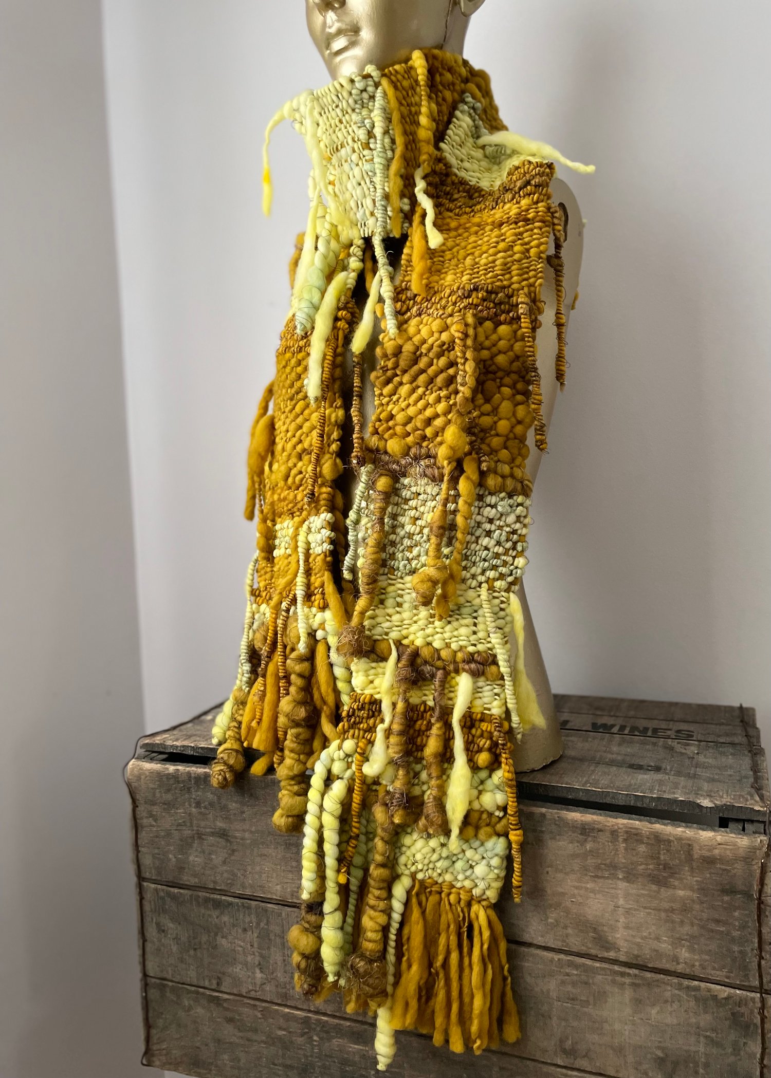 Image of Neon & Neuts Long Woven Scarf