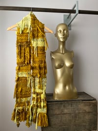 Image 2 of SALE Neon & Neuts Long Woven Scarf