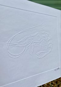 Image 1 of Embossed King Prawn 