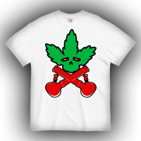 Image 1 of 420 LOGO TEE [WHITE]