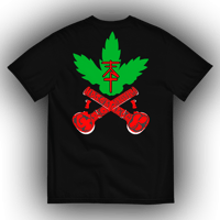 Image 2 of 420 LOGO TEE [BLACK]