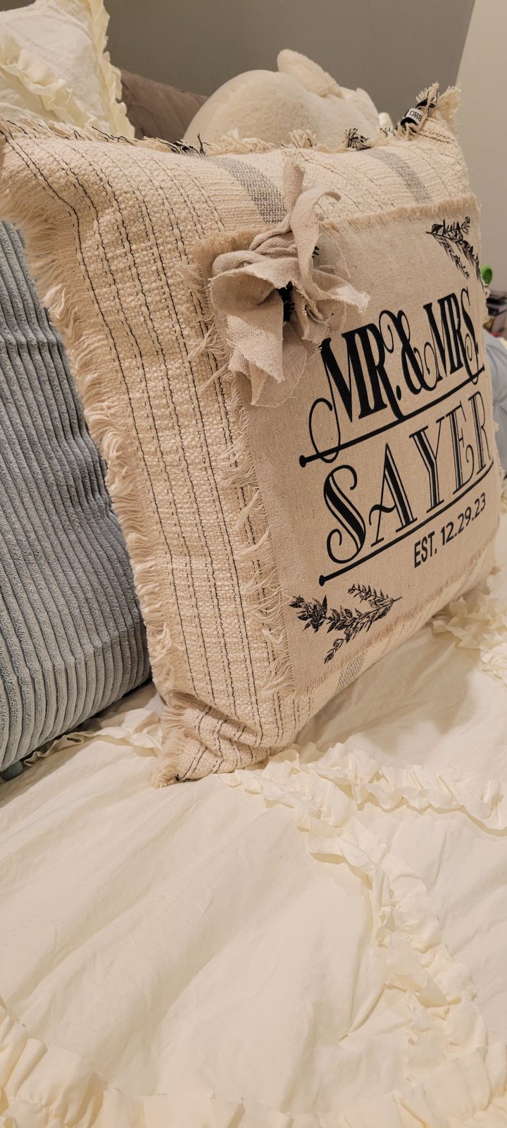 Mr and mrs pillows target best sale