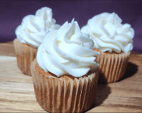 Image 2 of Keto, Gluten-Free Vanilla Chiffon Cupcakes