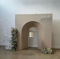 Beige Arch Rental  