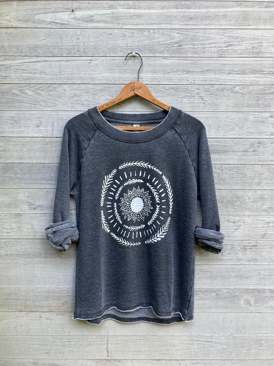 ♡pattern pullover sweat 130size | NKNIT
