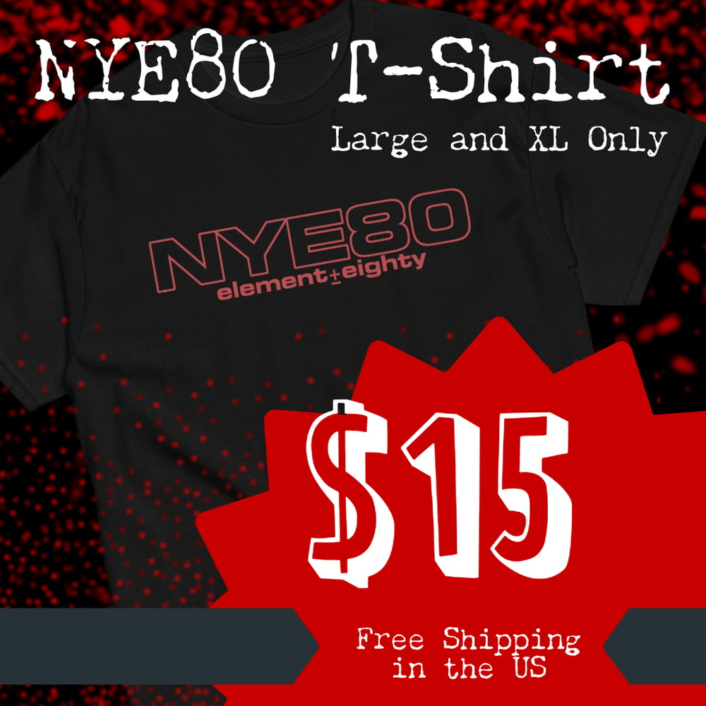 NYE80 T-Shirt XL & L ONLY