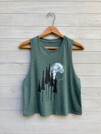 Image of Snow Moon Cropped Tank
