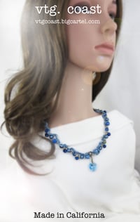 Image 2 of True Blue Heart Necklace