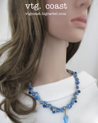 Image 4 of True Blue Heart Necklace