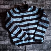 Image 2 of Stripey knitted jumpers