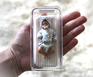 Image of OOAK Miniature Baby Girl "Daisy Skye"