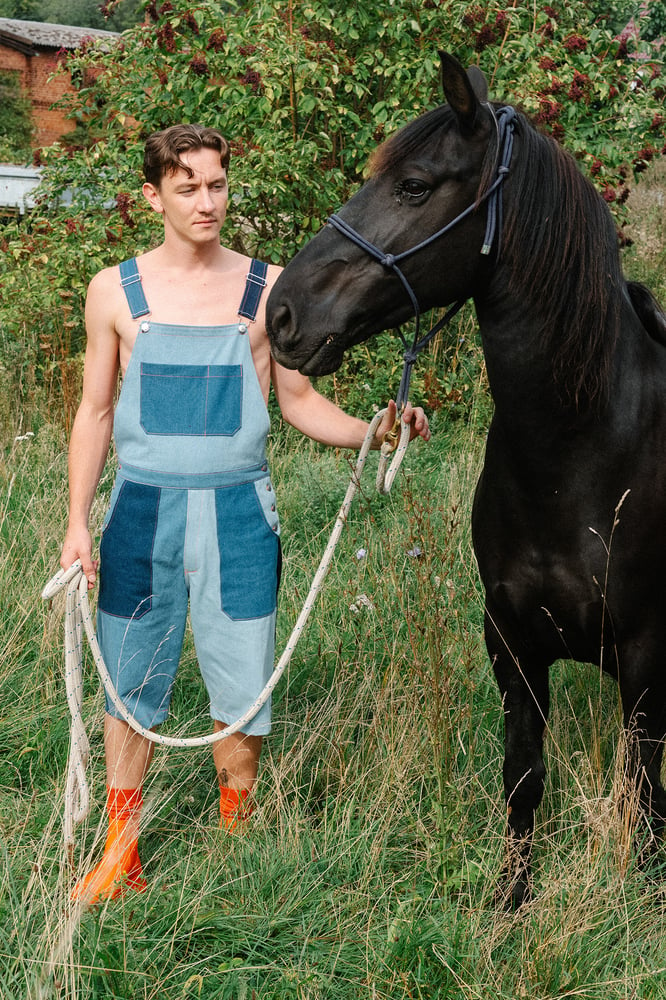 Image of PonyBoyShortDungarees