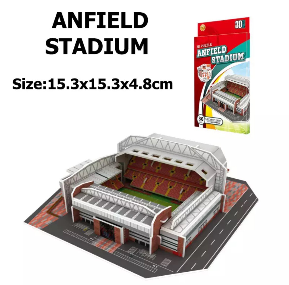 Miniature Football Field 3D DIY Puzzle World Famous Stadiums Models  Football Game Peripheral Toys Fans Birthday Toys Gifts DDJ