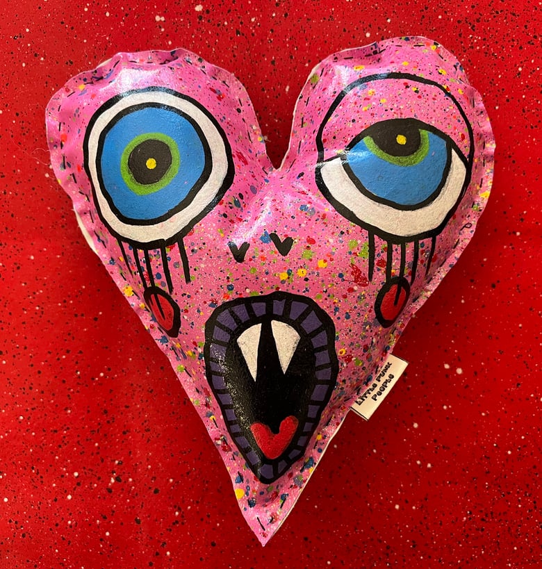 Image of Pink Pillow Goon Heart 