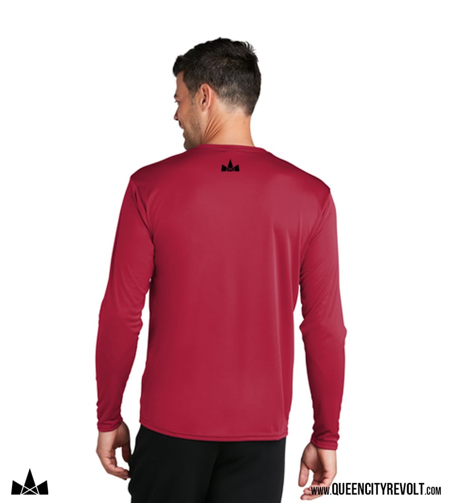 Image of St. Johns Adult Performance Tee, Red 