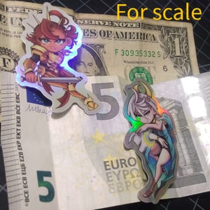 STICKERS — Holographic Sulemio Sun & Moon Warriors 