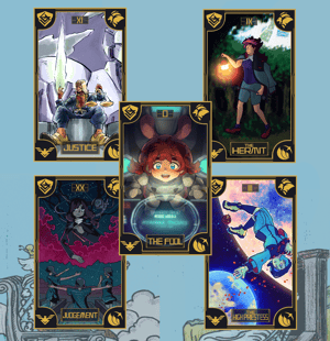 DIGITAL — GWitch Tarot Card Deck with Guide