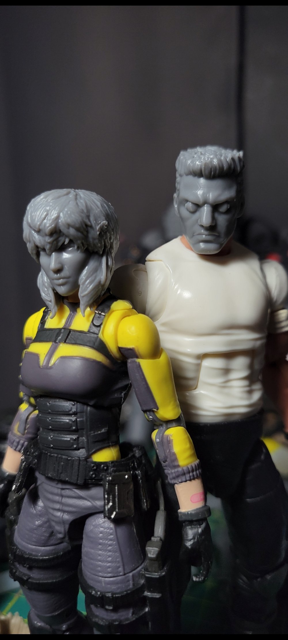 Ghost in the shell headsculpts