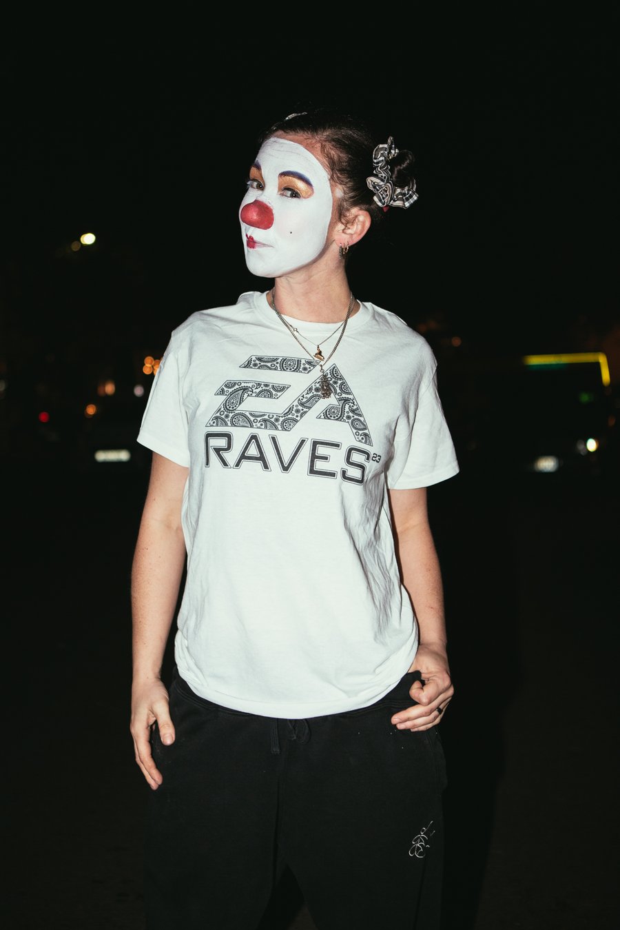 Image of EA-RAVES WHITE T