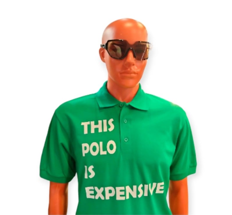 Image of GREEN EXPENSIVE POLO