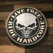 Image of Live Free, Ride Hardcore