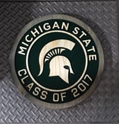 Image of Michigan State University Class of Personalized sign  