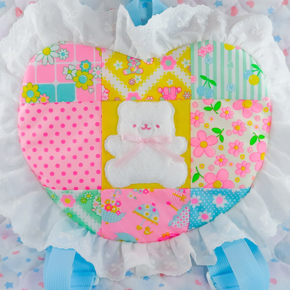 Quilted Heart Backpack: 02