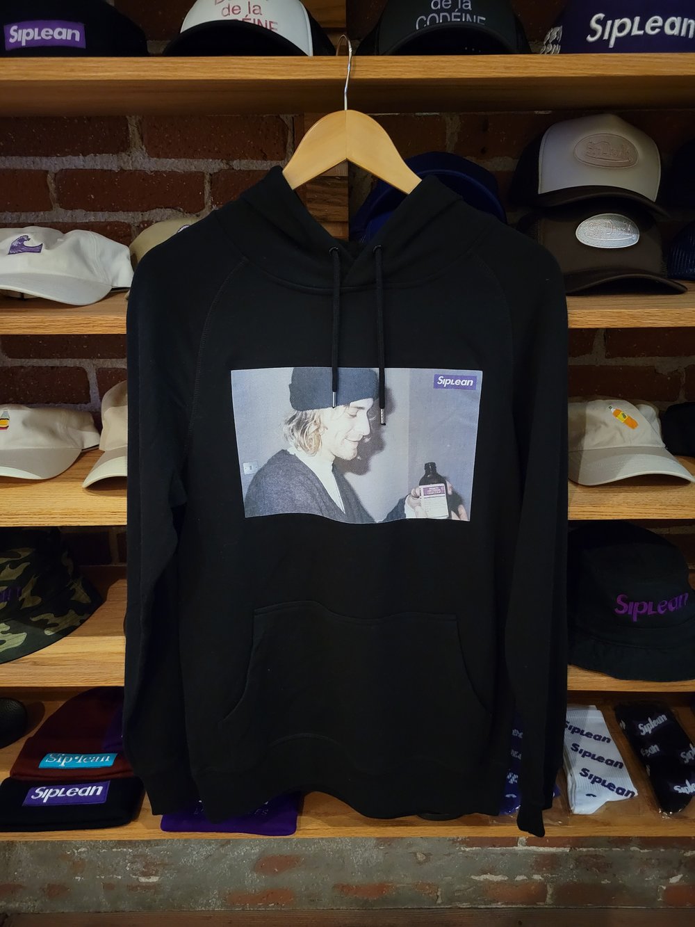 Image of Siplean "Curt Cobain" Hooded Sweatshirt