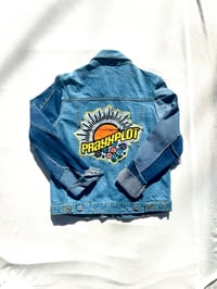 Image of brighter days custom denim jacket 