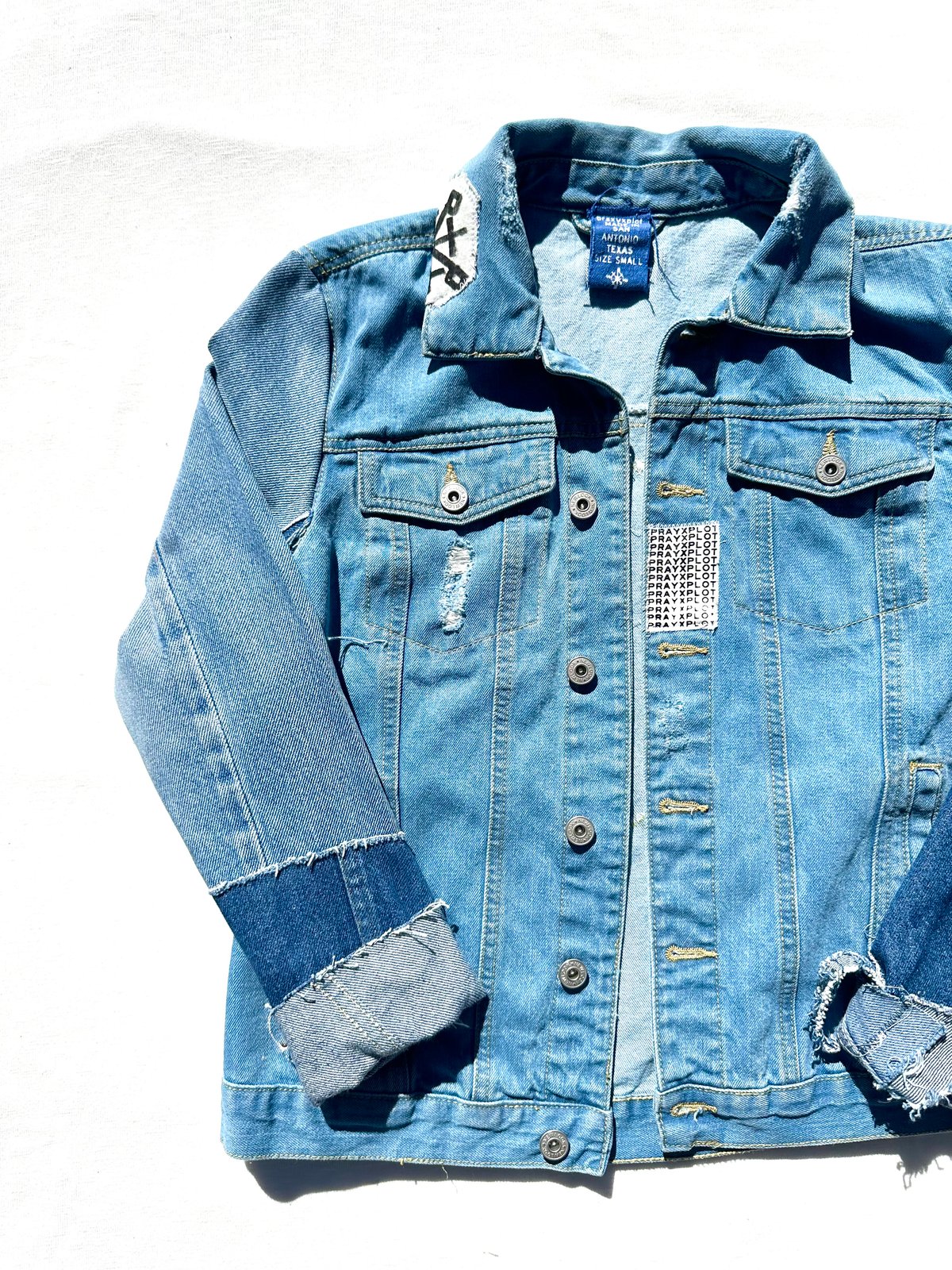 DIY Vintage Patch Denim Jacket Refashion | My Poppet Makes