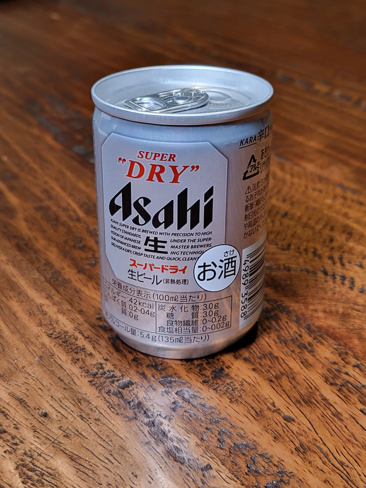 Asahi  ASAHI-Beer-135mL-Japan-2002