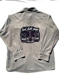 Image of the look both ways cowboy button up 