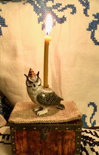 Image 1 of Wise Horned Owl Cake Topper