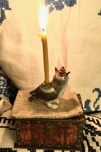 Image 2 of Wise Horned Owl Cake Topper