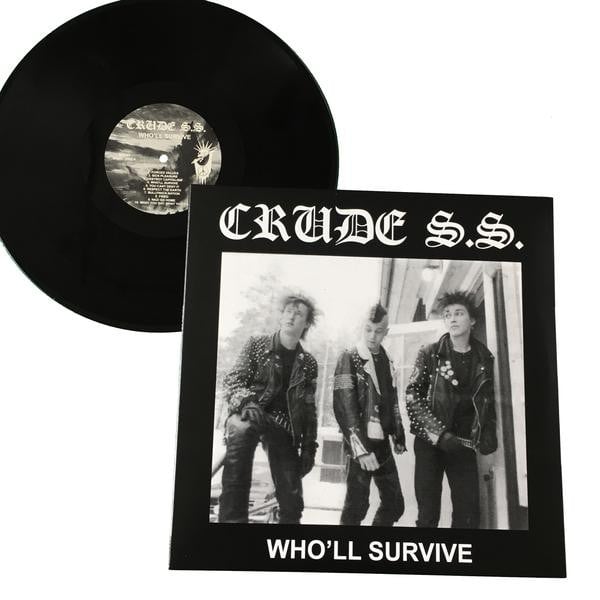 Image of Crude SS – "Who'll Survive" Lp