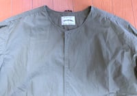 Image 2 of Spellbound jeans military green snap button shirt, size 2 (M) 