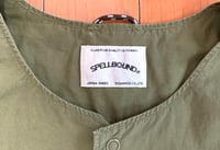 Image 3 of Spellbound jeans military green snap button shirt, size 2 (M) 