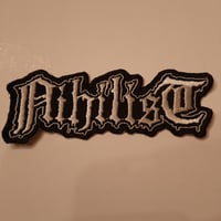 Nihilist logo patch