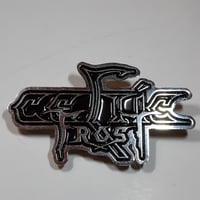 Celtic Frost logo pin